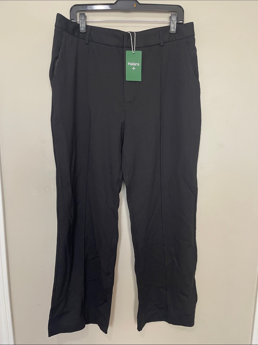 HALARA Women’s wide leg Dress Trousers XL Black